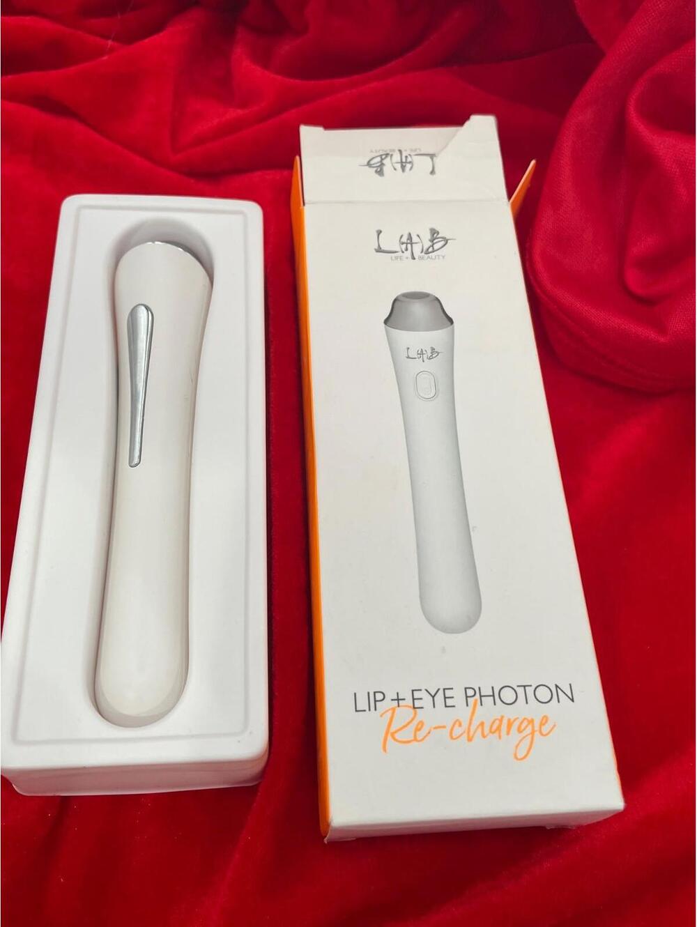 L(A)B Beauty Device Lip & Eye Photon LED Red Light Therapy Anti-aging Purify NIB